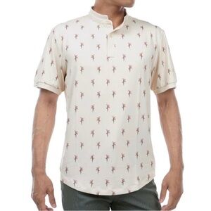 Mantra Performance Knit Catalyst Golf Polo Shirt With Mantra Collar Size L NWOT